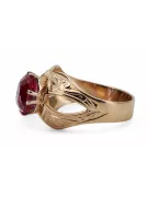 Ruby Original Vintage 14K Rose Gold Ring Vintage vrc135r